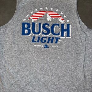 Busch Light Gray Tank Top